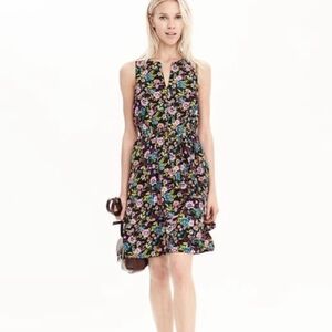 Banana Republic XXS Petite Floral Dress